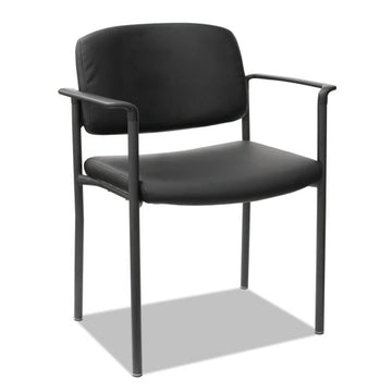Alera® Alera Sorrento Series Ultra-cushioned Stacking Guest Chair, Supports Up To 275 Lb, Black, 2-carton freeshipping - TVN Wholesale